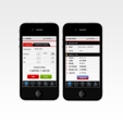 Дизайн интерфейса для Iphone Web Trader