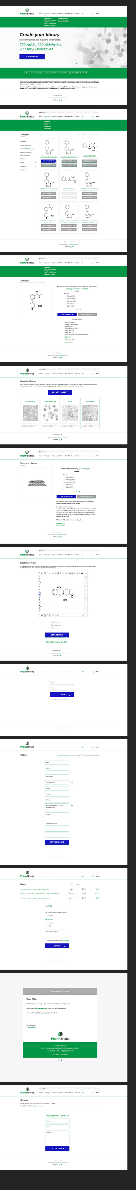 Сайт для PharmBricks