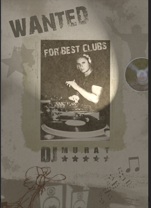 Плакат для DJ