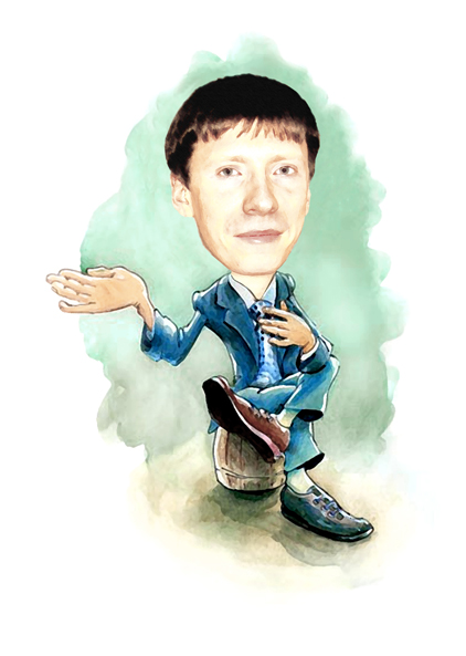 Карикатуры и шаржи на 23 февраля. Карикатура аналитика