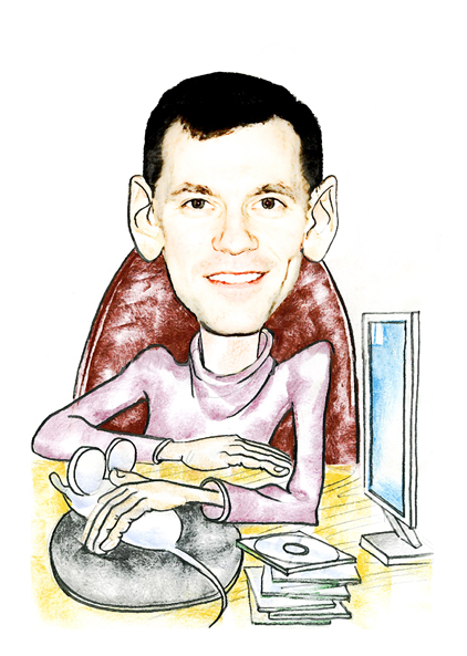 Карикатуры на 23 февраля. Карикатура дилера