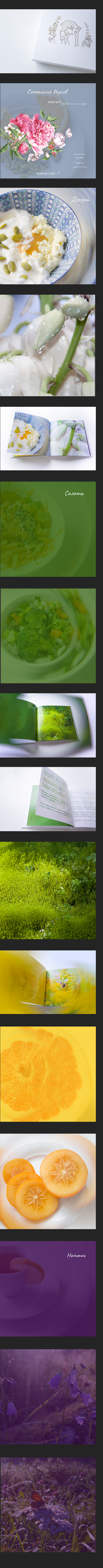 Фотокнига. Сочетание вкусов. Идеи для салатов, горячего, десерта и напитков