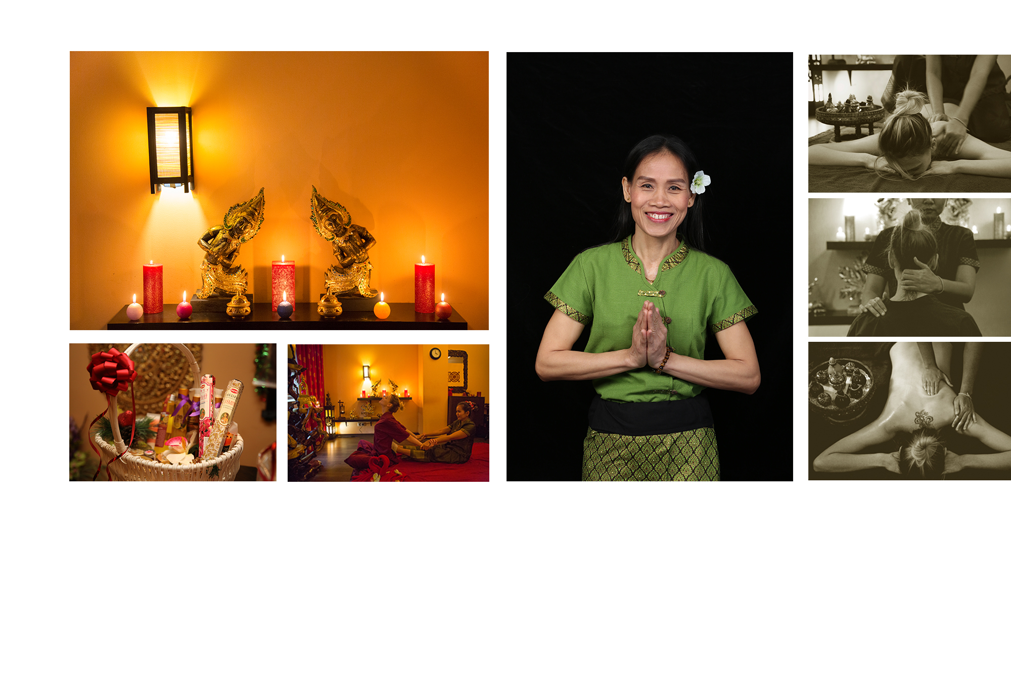 Фотосессия для массажного салона