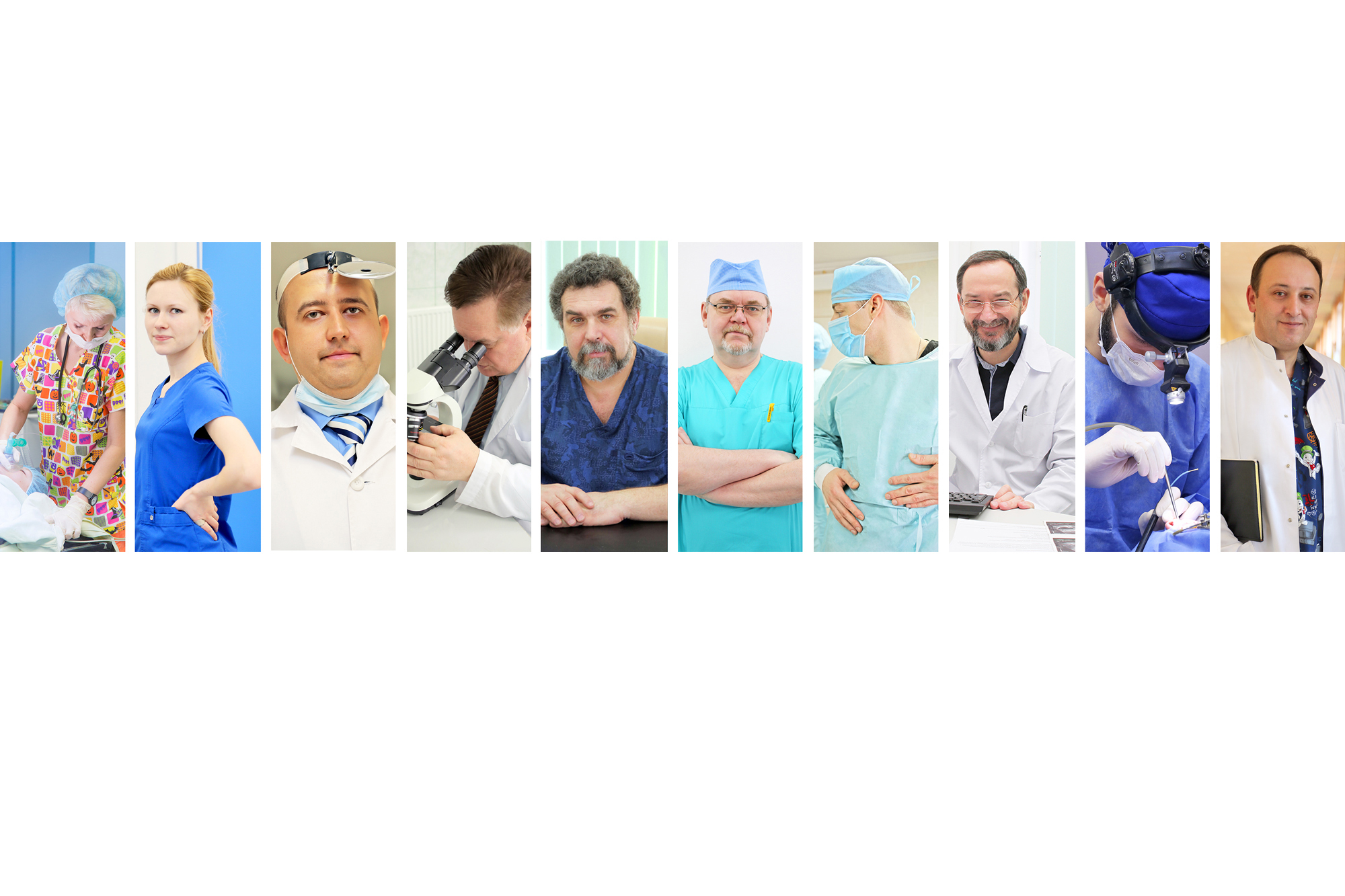 Фотосессии для врачей разных специальностей